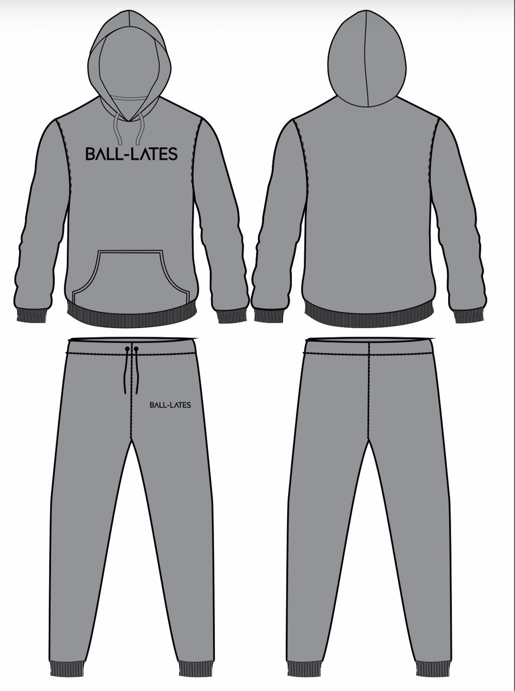 BALL-LATES PERFORMANCE SWEAT SUIT